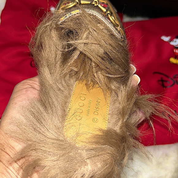 NWT GUCCI X DISNEY Princeton Lambswool Mules - Picture 14 of 16